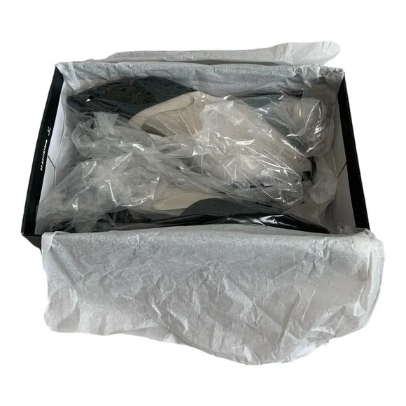 Nine West Briy Black Suede Flats Women’s Ankle Strap Pointed Toe Size 6 - Picture 13 of 14